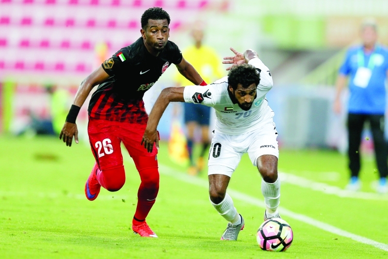 "■ من لقاء الفريقين في مباراة الذهاب | البيان"