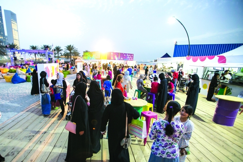 "المهرجان يجذب العائلة في دورته الأولى"