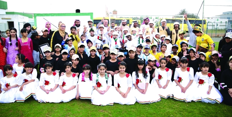 "■ المئات شاركوا في احتفالية وفعاليات اليوم الرياضي الوطني في رأس الخيمة | البيان"