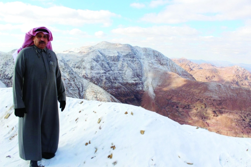 "■ الثلوج في تبوك | واس"