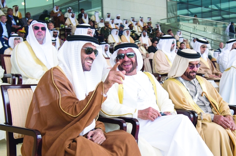 "سيف وسرور بن محمد ونهيان بن زايد"