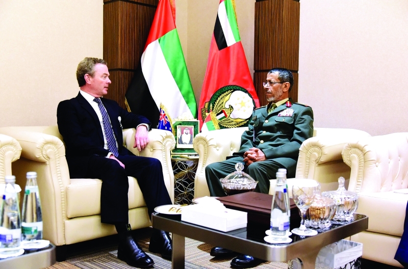 البواردي وقادة القوات المسلحة يستقبلون ضيوف «آيدكس»