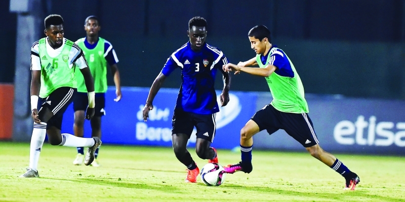 "■ من تدريبات المنتخب | البيان"