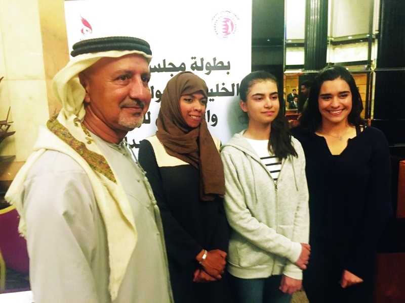 "Ⅶ الزرعوني مع البطلات عقب الفوز بالذهب | البيان"
