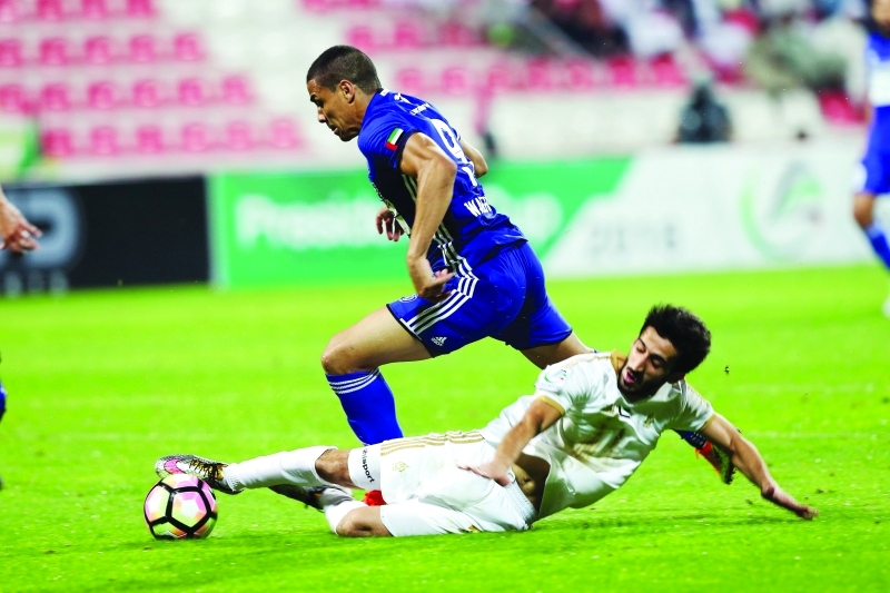 "■ فاندرلي في مباراة النصر أمام دبي في الكأس | البيان"