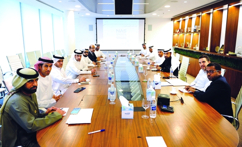 "Ⅶ جانب من اجتماع اللجنة المنظمة برئاسة عبدالله المري | البيان"