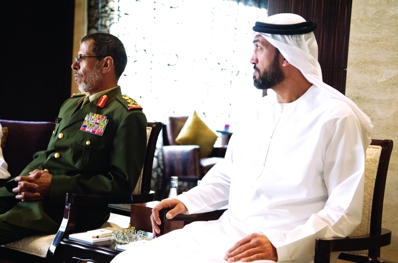 "■ حمد الرميثي ومحمد المزروعي"