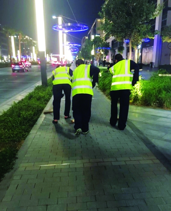 "تنظيف الشوارع عقوبة وتربية | أرشيفية"