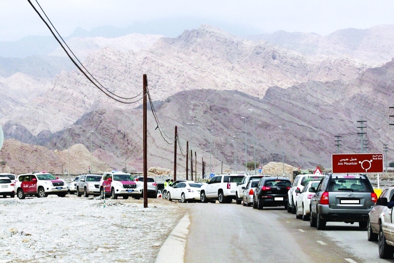 "إقبال على منطقة جبل جيس | البيان"