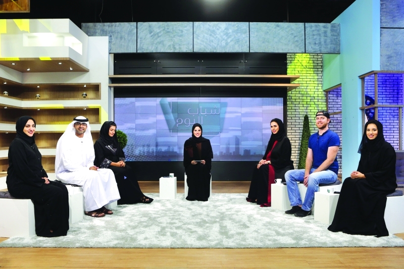 "■ ديالا علي خلال جلسة حوارية في برنامج «شباب اليوم» | تصوير عماد علاءالدين"