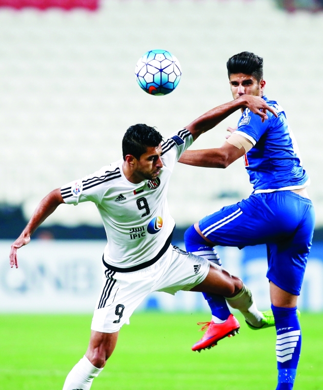 "■ الجزيرة تلقى الخسارة الثانية في الآسيوية | تصوير - مجدي أسكندر"