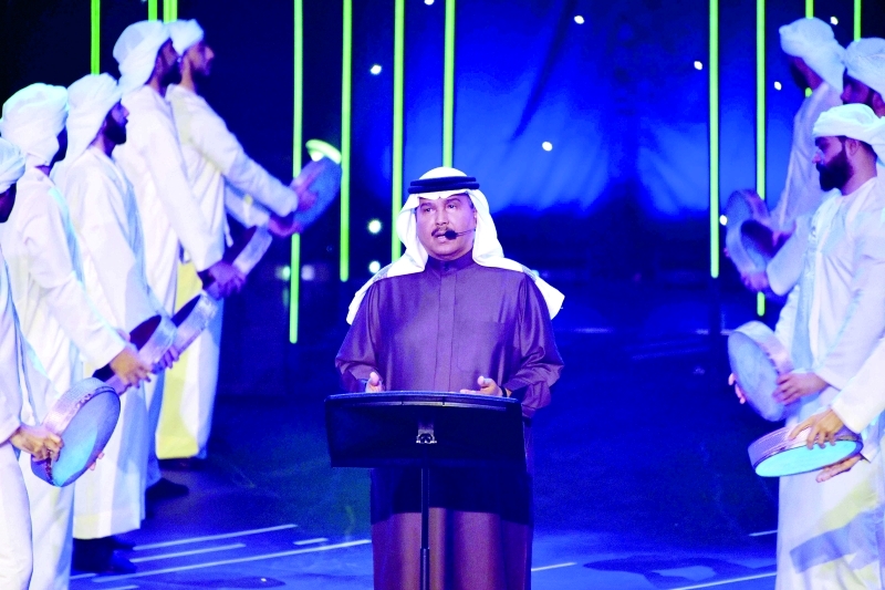 "■ محمد عبده يصدح بأوبريت رسول السماحة والسلام"