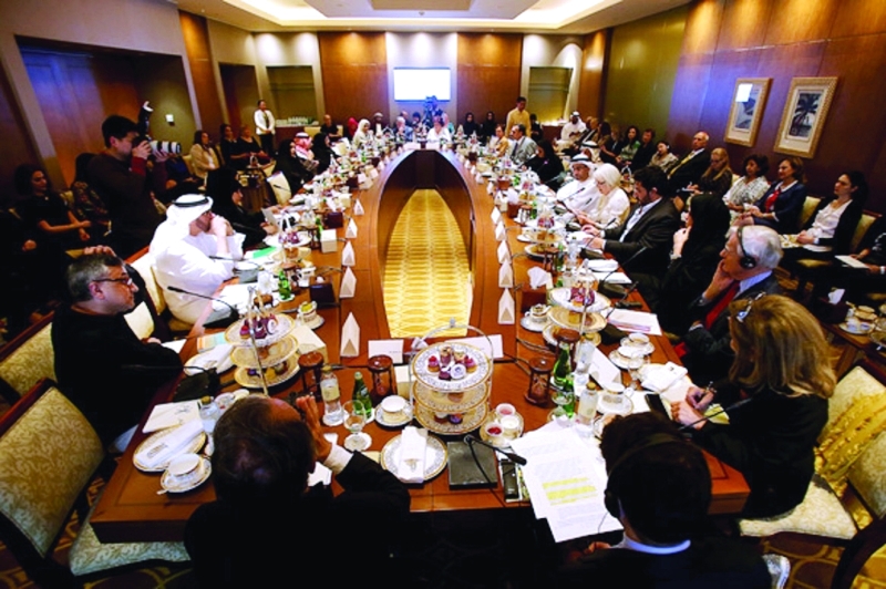 "من فعاليات الأمسية في فندق قصر الإمارات | تصوير - مجدي إسكندر"