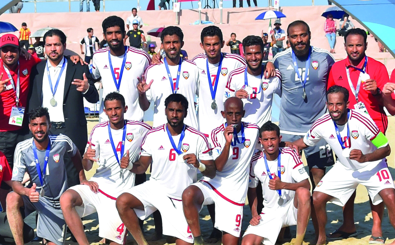 "■ منتخب الكرة الشاطئية على منصة التتويج الآسيوية | البيان"