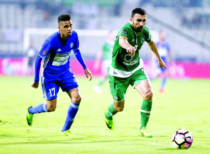"Ⅶ جانب من مباراة الشباب والنصر | البيان"