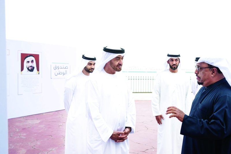 "■ سموه متحدثاً إلى ضاحي خلفان"