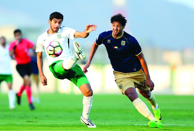 "من مباراة العروبة ودبي الأخيرة - البيان"