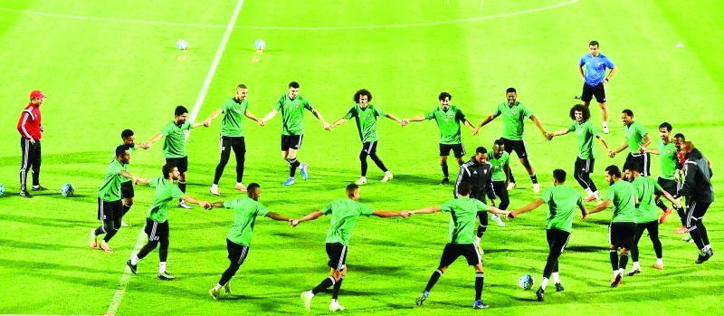 "■ تدريبات متنوعة في مران المنتخب | البيان"