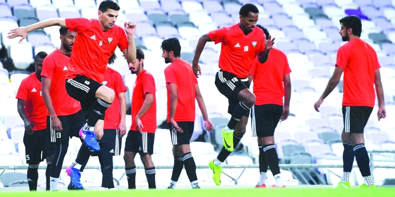 "■ منتخبنا يكمل استعداداته للقاء اليابان غداً | البيان"