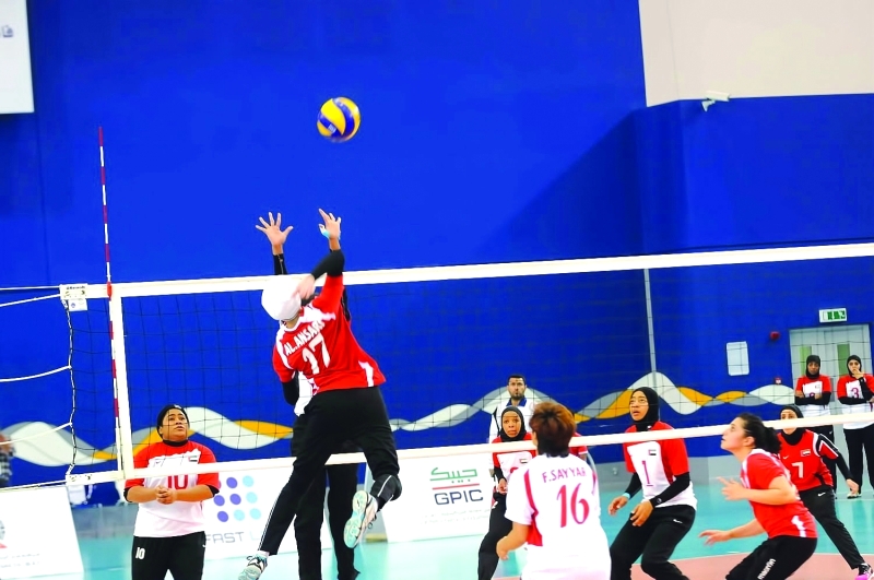 "■ من إحدى مباريات منتخب السيدات"