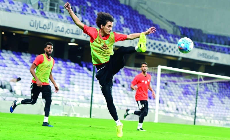"■ من تدريبات المنتخب أول من أمس | البيان"