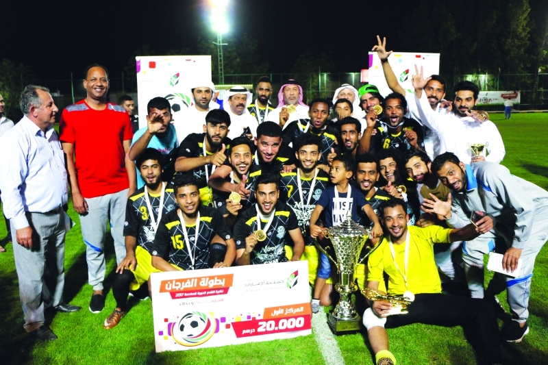 "■ نيتروجين يتوج بلقب بطولة الفرجان | البيان"