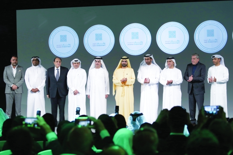 "Ⅶ محمد بن راشد حريص على إعادة إحياء الوقف أداةً تنموية للمجتمع | أرشيفية"