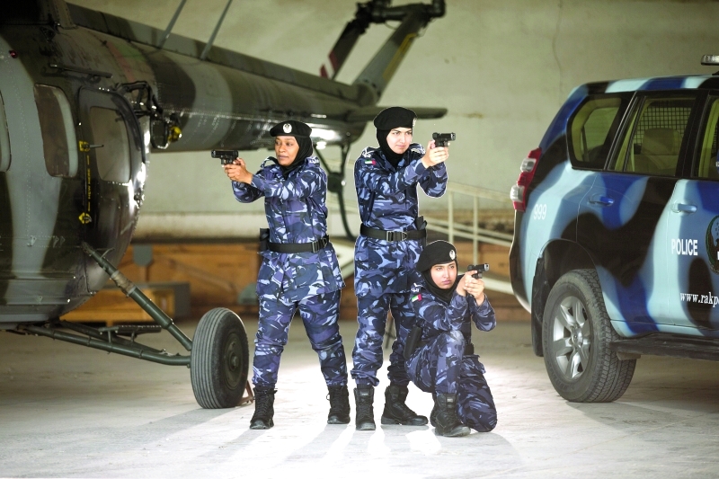 شرطيات المهام الخاصة برأس الخيمة.. قوة ناعمة