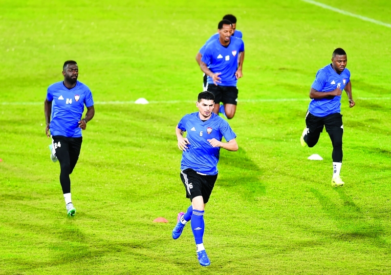 "■ من مران المنتخب أمس | البيان"