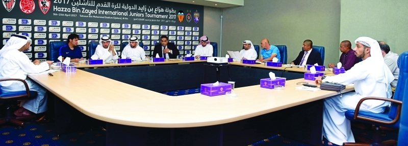"■ من اجتماع اللجنة المنظمة العليا للبطولة | البيان"