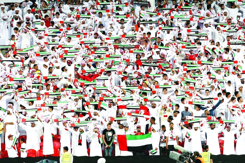 "■ جماهير الإمارات ظلت وفية وساندت المنتخب بكل قوة | البيان"