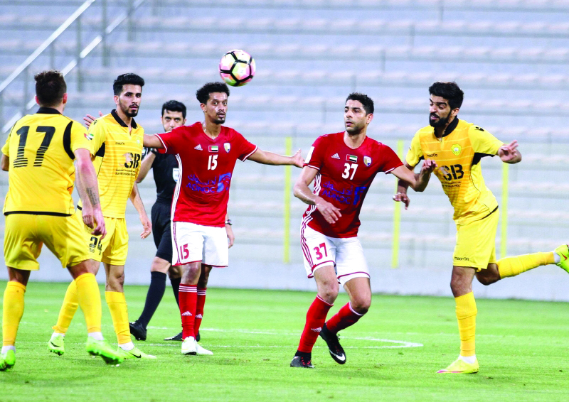 "■ من مباراة الوصل والظفرة الودية | البيان"