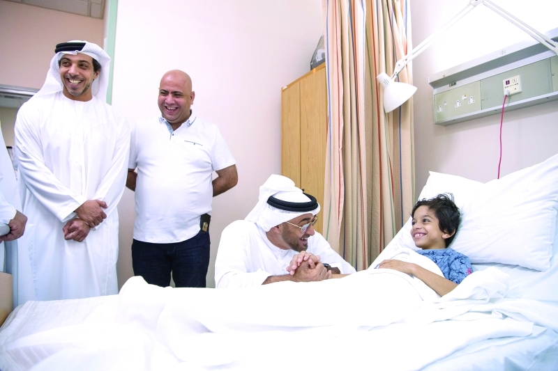 إبراهيم المنصوري لـ«البيان»: زيارة محمد بن زايد منحت طفلي مشاعر اطمئنان وأمان
