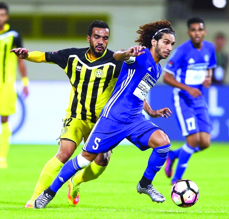 "■ من لقاء سابق بين النصر وكلباء | البيان"