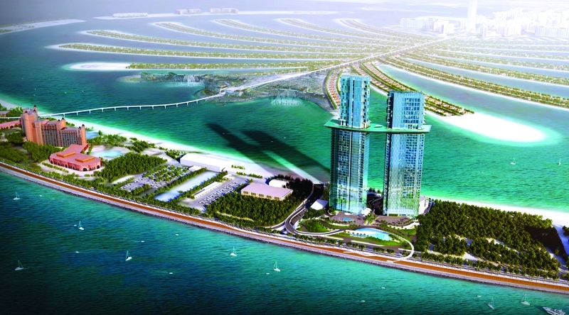 "■ مشروع برج بالم 360 أحدث مشروعات «نخيل» في نخلة جميرا  |  المصدر"