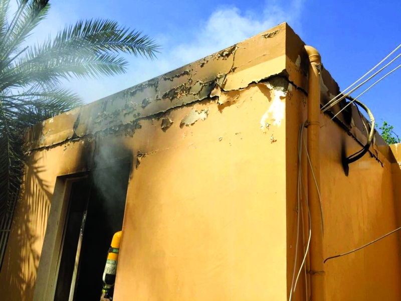 "حريق ملحق"