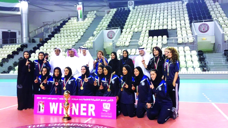 "■ نواعم النصر بطلات كأس «أم الإمارات» | البيان"