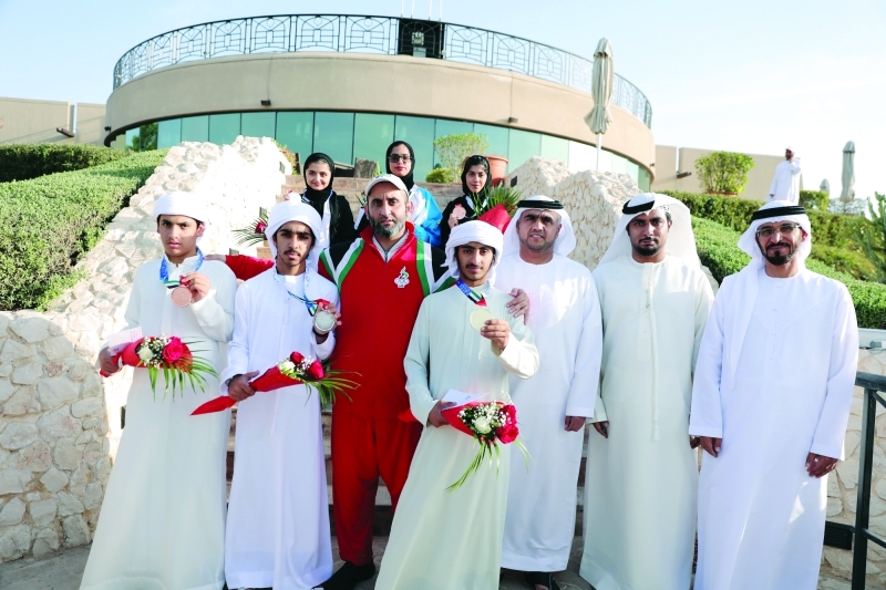 سعيد بن مكتوم: مواهب اليوم أبطال الغد