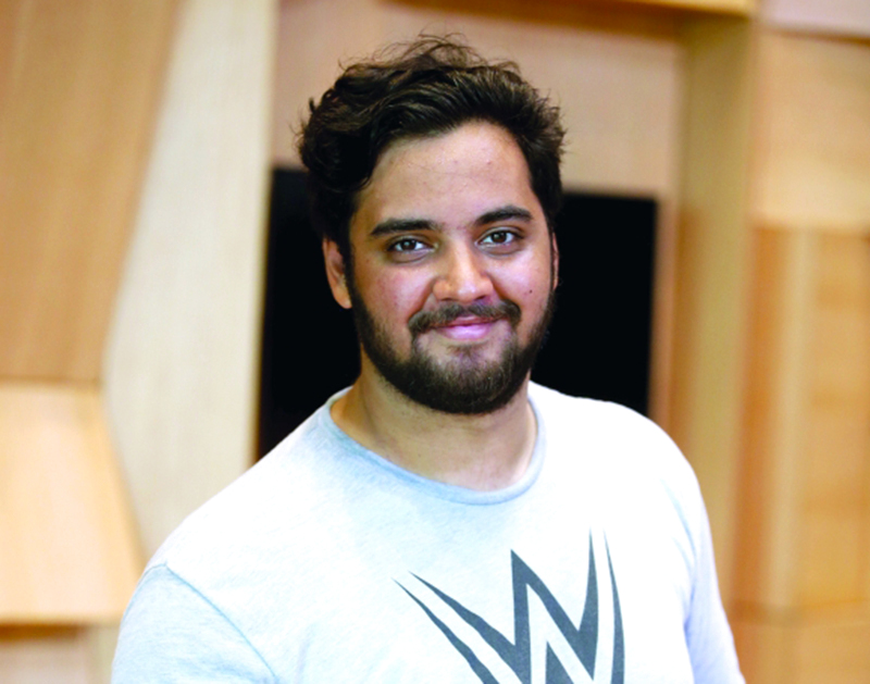 "■ محمد البريك: مصمم على تحقيق حلمي في المصارعة"