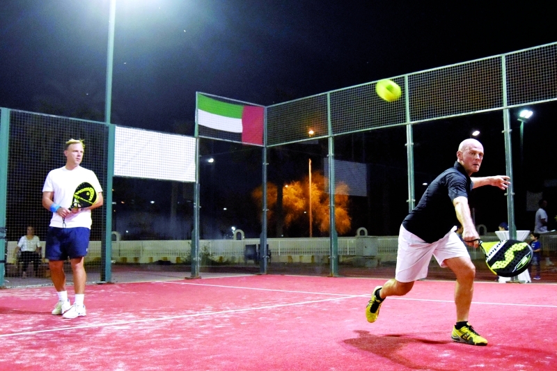 "■ جانب من منافسات البطولة | البيان"