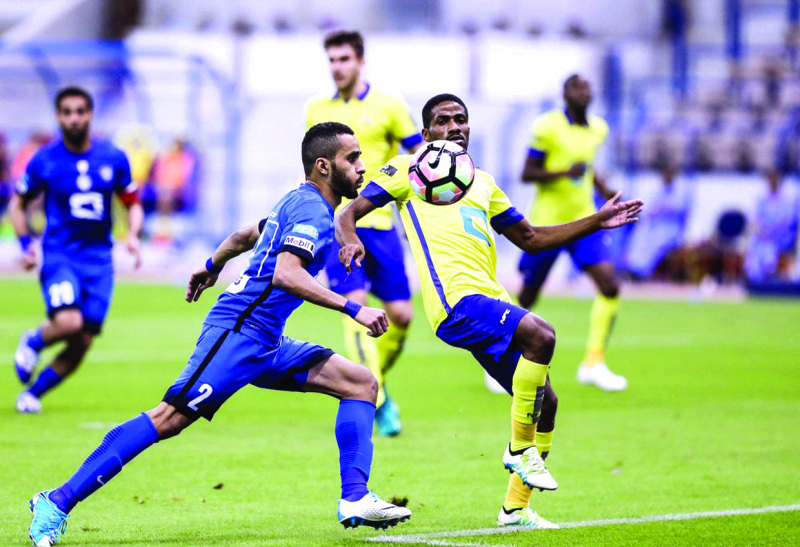 "■ محمد البريك نجم نادي الهلال السعودي | أرشيفية"