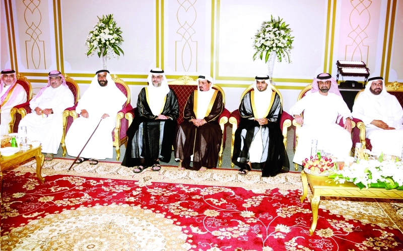 "■ النعيمي وسلطان بن محمد بن سلطان وعمار بن حميد والعريس سعود"