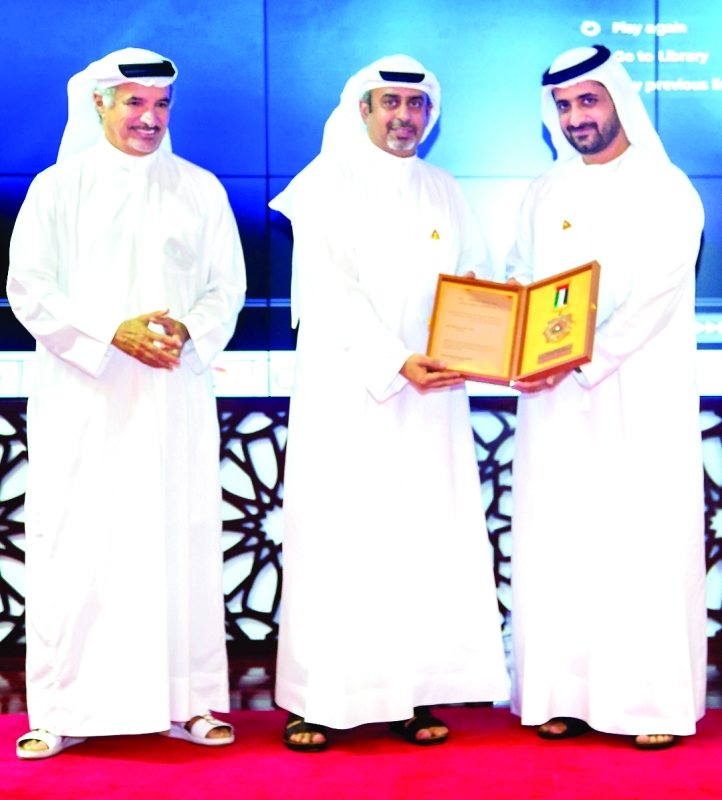 "■ ويكرم الختال بحضور أمين عام مجلس دبي الرياضي"