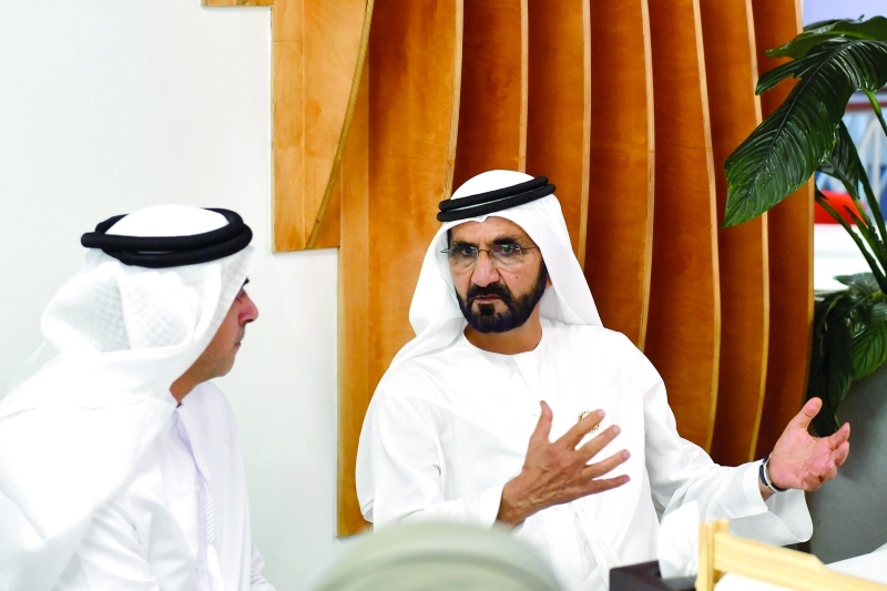 "■ محمد بن راشد وسيف بن زايد"