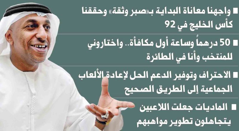 حمدان سعيد: الواقع مر.. والجيل الحالي يفتقر المسؤولية والإرادة