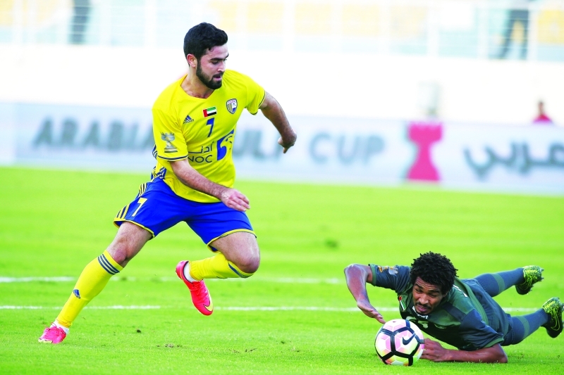 "■ خربين لاعب الظفرة المعار إلى الهلال السعودي | أرشيفية"