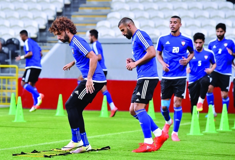 "■ من تدريبات سابقة لـ «الأبيض» | البيان"