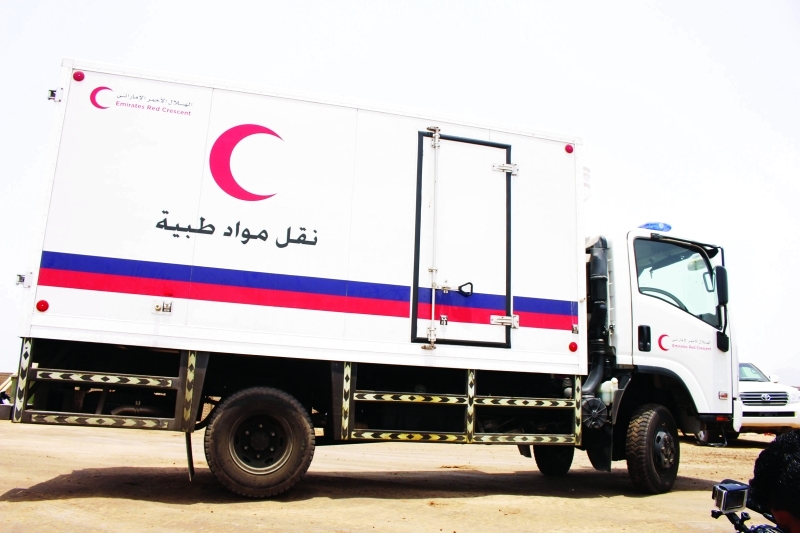 "Ⅶ شاحنة تحمل كمية من الأدوية | البيان"