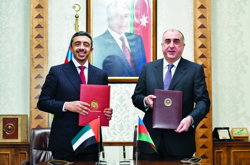 تعزيز التعاون بين الإمارات وأذربيجان في مختلف المجالات