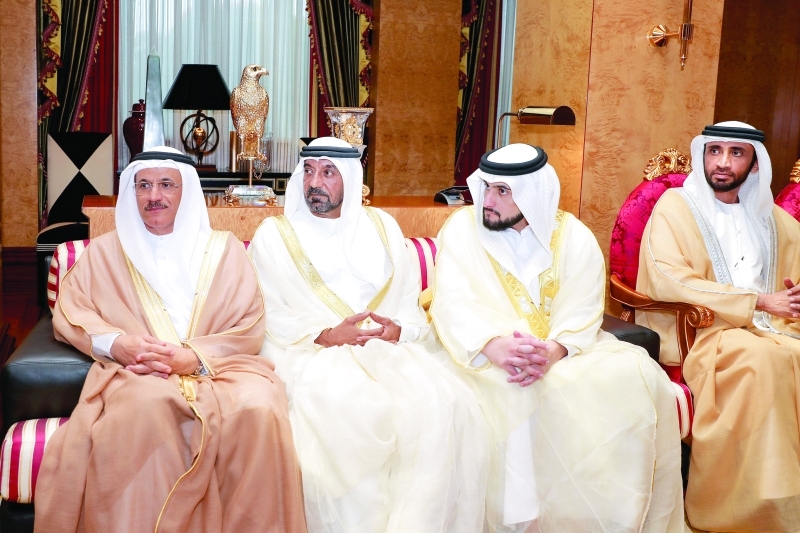 "■ أحمد بن سعيد وأحمد بن محمد وسلطان المنصوري ومحمد الشيباني"